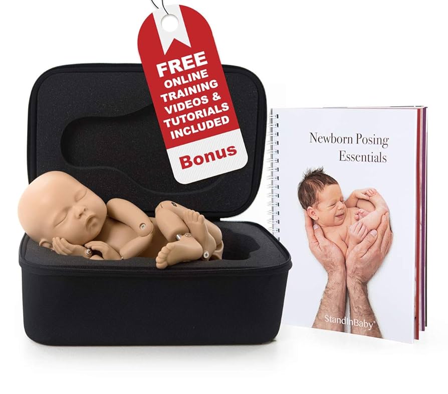 ニューボーンフォト練習用 StandInBaby 人形本体 ニューボーンフォトトレーニングドールStandInBaby - メルカリ